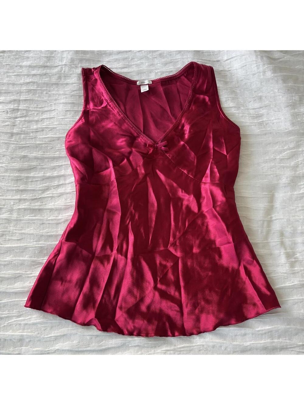 Old Navy Women's Pink and Red Blous
